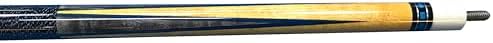 Meucci SB3-B Handcrafted Billiards Pool Cue Stick w/PRO Shaft - Blue + Hard CASE