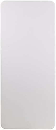 Flash Furniture 5-Foot Granite White Plastic Folding Table | Lightweight, Easy Storage, Commercial Grade
