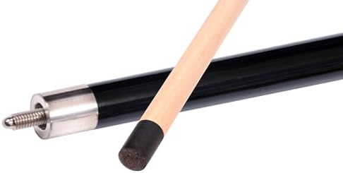 Accuplay Billiards 58" - 2 Piece Break Pool Cue Stick Made of Hardwood Canadian Maple - 23 Ounce Choose Black, Red, Green or Blue