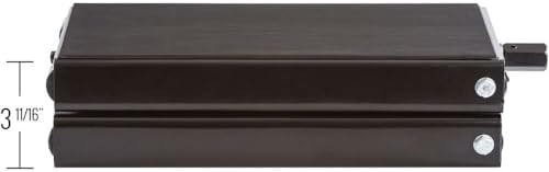 Black Widow Steel Motorcycle Scissor Jack, 1,100 lb Capacity