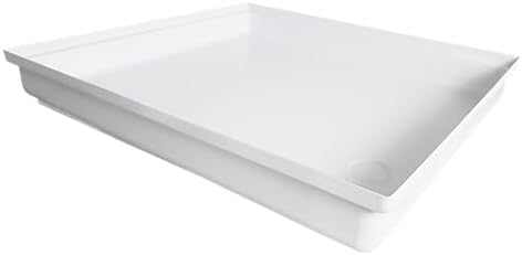ICON 12873 Shower Pan SP300-32-1/8" x 30-1/8" x 4-5/8", Polar White