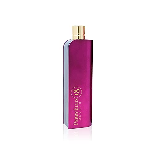 Perry Ellis 18 Sensual Eau de Parfum Spray for Women, 3.4 Oz | Perfumes for Women, Women's Fragrances with Notes of Fruit and Vanilla, Long Lasting Vanilla Perfume, Full-Size Bottle