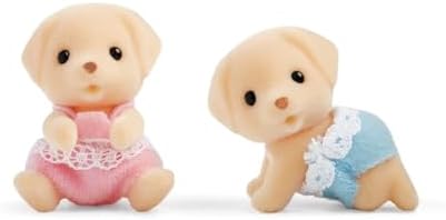 Calico Critters Hopscotch Rabbit Twins - Adorable Bunnies for Endless Imaginative Play. Bring Home the Double the Fun with These Charming Twins!
