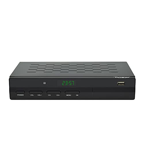 IVIEW-3500STB III, ATSC Digital Converter Box with Recording and Media Player, Analog to Digital, QAM Tuner, Channel 3/4, HDMI, A/V, USB