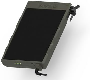 Tactacam Defend Solar Panel, Built-in Battery, Day & Night Power | 5, 200mAh built-in battery, weatherproof, integrated mount, also fits REVEAL X