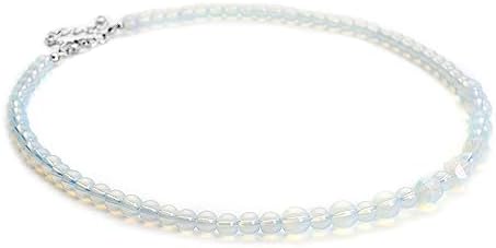 SHOP LC DELIVERING JOY Mix Gemstones Beaded Necklace for Women Jewelry Size 18-20" Birthday Gifts for Women