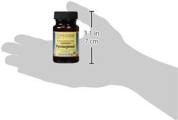 Swanson Pycnogenol Antioxidant 100 Milligrams, 30 Capsules | Provides Antioxidant Support, Supports Healthy Body Function and Promotes Overall Everyday Wellness Naturally