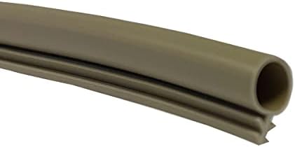 STB Weatherstrip, Kerf-Mounted, Bulb Type, Tan - 25 ft Roll