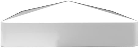Weatherables 6.5x6.5 Post Cap – Weatherproof Premium Outdoor Vinyl Post Cover for Lasting Durability and Easy Installation on Vinyl Decks, Patios
