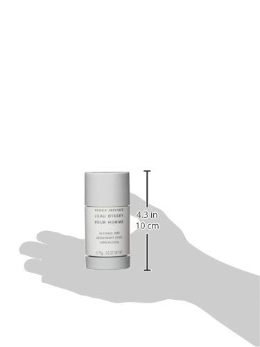 Issey Miyake L'Eau d'Issey Pour Homme Deodorant for Men - Comfortable, Scented Deodorant Stick - With Notes of Yuzu, Nutmeg & Sandalwood - 2.6 oz