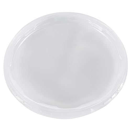 Clear 32oz Plastic Deli Containers, Bulk Pack of 500, Round, Universal Lid Available, Meal Prep, Strong Commercial Polypropylene, Food Service, Made in the USA