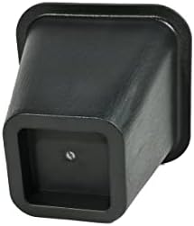 J&V TEXTILES Bed Furniture Risers - Elevation in 6 Inch Heavy Duty Risers for Sofa and Table - Supports up to 1,300 lbs - (Set of 4 Riser, Black)
