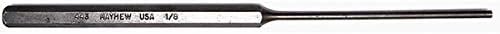 Mayhew Tools 21500 Extra Long Pin Punch, 1/8" x 8", Black Oxide Finish