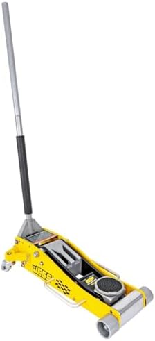 3-Ton Aluminum Floor Jack [6,000 lbs. Capacity] | 3-Ton Aluminum Floor Jack for your shop/garage; aluminum and rubber construction