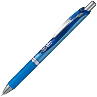 Pentel EnerGel RTX Retractable Liquid Gel Pen, (0.5mm), Fine Line, Needle Tip, Black Ink, Pack of 3 (BLN75BP3A)