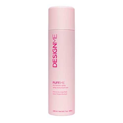 PUFF.ME Volumizing Dry Texture Spray for Hair by DESIGNME | Light Hold Hairspray for Straight or Wavy Hair | Color Safe Fine Hair Texture Spray