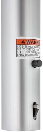 attwood Fixed Height 14.6" Seat Extension Post for 15" 238 Series Seat Pedestal Assembly