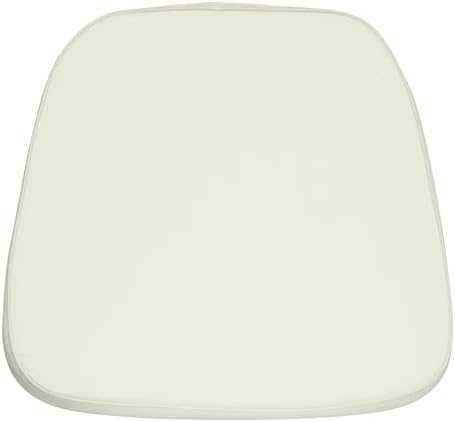 Flash Furniture Soft Black Fabric Chiavari Chair Cushion | Soft Fabric, Hook and Loop Fastener, Replacement Cushion