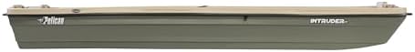 Pelican - Boat Intruder 12 - Jon Fishing Boat - 12 ft. - Great for Hunting/Fishing, Khaki/Beige