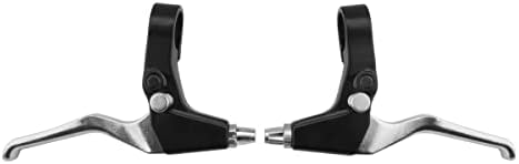 Sunlite Locking Brake Levers, 22.2mm Clamp, Black/Silver