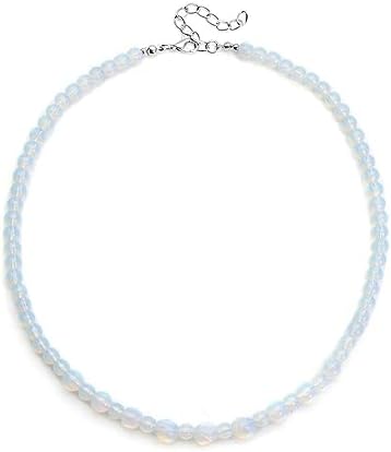 SHOP LC DELIVERING JOY Mix Gemstones Beaded Necklace for Women Jewelry Size 18-20" Birthday Gifts for Women