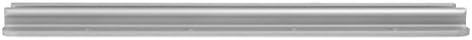 YakAttack GT175 Generation II GearTrac - Size Options | Heavy-Duty Silver Kayak Surface Mount Track | Accessory Mounting | Topside Installation | Compatible with 1/2" Wide Track Hardware