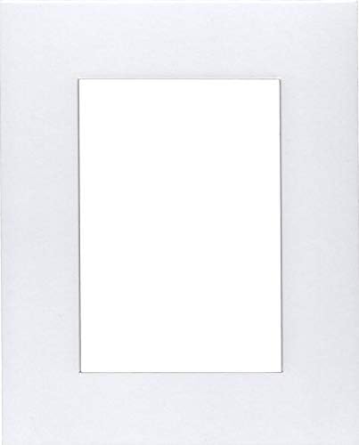 Pack of (2) 24x36 Acid Free White Core Picture Mats Cut for 20x30 Pictures in White