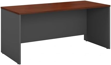 Bush Business Furniture Series C 60W x 24D Credenza Desk in Hansen Cherry, Computer Table for Home or Professional Office