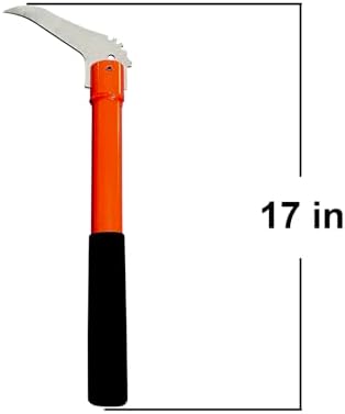 Pickaroon Hookaroon, 28in Pickaroon Logging Tool with Lightweight Anti-Slip Hook Handle for Lifting, Dragging, and Stacking Logs, Lightweight Logging Tools