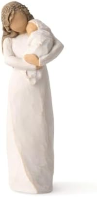 Willow Tree Sanctuary, Sculpted Hand-Painted Figure with Gold Leaf