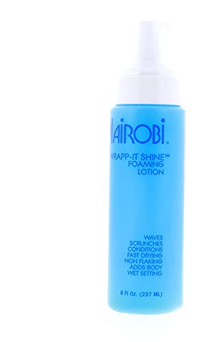 Nairobi Wrapp-It Shine Foaming Lotion, 8 Ounce