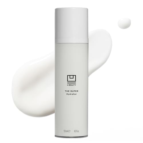 U Beauty The SUPER Hydrator - Mega-Dose Skin Hydrator and Hyaluronic Acid Moisturizing Cream with Peptides and Grapeseed Oil for Supple, Smooth