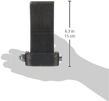 Buyers Products B2426FSLL Formed Steel Long Leaf Strap Hinge with Grease Fittings, 5.85 x 4.33 x 2.44 in, for Trailer Doors and Gates
