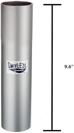 attwood Fixed Height 14.6" Seat Extension Post for 15" 238 Series Seat Pedestal Assembly