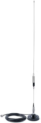 Nagoya CB-72 High-Performance 28" CB Antenna Kit - Universal 26-28 MHz Coverage with Heavy-Duty Magnetic Mount