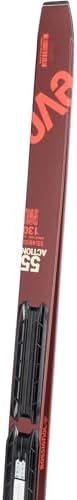 Rossignol Junior Evo Action 55 AR Lightweight Stable Beginner Nordic Touring Snow Skis with Kid's Nordic Bindings Step in