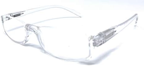 The Parker Rectangle Half Frame Reading Glasses, Unisex Semi Rimless Readers + 1.50 Tortoise