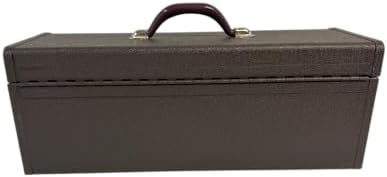 Homak Industrial 20-Inch Tool Tote Steel Toolbox, Brown Winkle Powder Coat, BW00252200 | BW00252200, Powder Coat