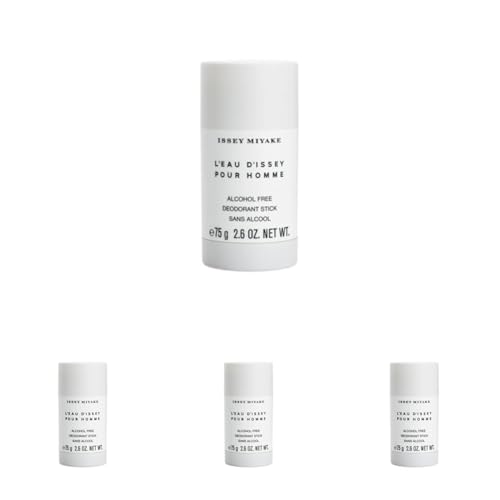 Issey Miyake L'Eau d'Issey Pour Homme Deodorant for Men - Comfortable, Scented Deodorant Stick - With Notes of Yuzu, Nutmeg & Sandalwood - 2.6 oz