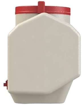 OverEZ Automatic Chicken Waterer with No Spill System, Outside and Inside Poultry Drinker