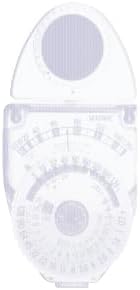 Sekonic L-398A Studio Deluxe III Analog Light Meter, Battery-Free Incident & Reflected Ambient Meter with Amorphous Photocell, Swivel Head