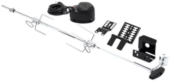 GrillPro 60090 Rotisserie Kit for Grills, 39-1/2", Black