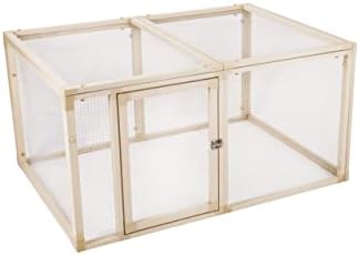 New Age Pet ECOFLEX Fontana Chicken Coop, Urban Barn for 2 to 3 Chickens, Easy Assembly, Eco Friendly & Durable, Tan