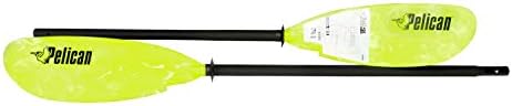 Pelican - Poseidon Paddle - Aluminum Shaft with Reinforced Fiberglass Blades - Lightweight, Adjustable Kayaks Paddles - Perfect for Kayaking Boating