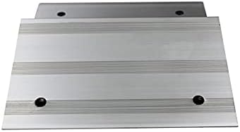 MaxxHaul Aluminum Ramp Top Kit 2 Pack Turns 2x8 Boards into Utility Loading Ramps 1400 lb Capacity with Non‑Skid Surface and Tailgate Protective Pads (80439)