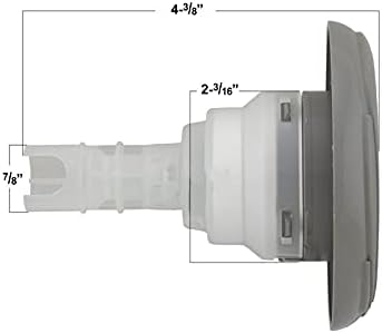 Hot Tub Classic Parts Spa Poly Storm Roto Swoosh Jet Insert Compatible with Most Coleman Spas 107109