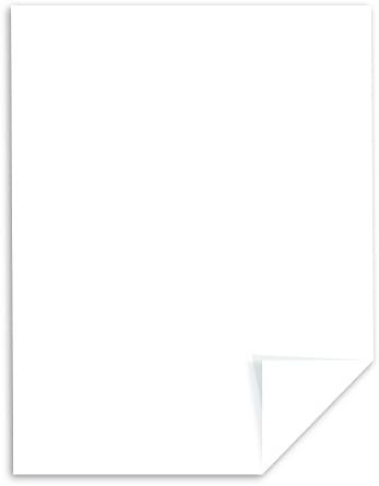 Neenah Exact Vellum Bristol, 8.5" x 11", 67 lb/147 gsm, White, 94 Brightness, 250 Sheets (80211)