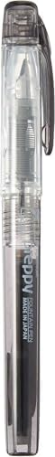 PLATINUM Fountain Pen, Preppy, Fine Nib, Black (1716012.0)