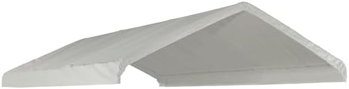 ShelterLogic MaxAP Canopy Replacement Cover, White, 10 x 20 ft.