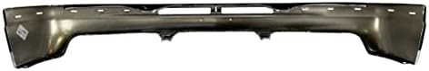 Chrome, Steel Front Bumper Impact Bar Fascia Compatible with 1999 2000 2001 2002 Chevy Silverado Pickup 99-02, GM1002376